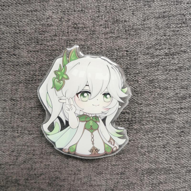 Cute Genshin Impact Phone Holder Grips Chibi Genshin Impact Fanart (13)