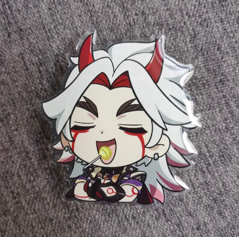 Cute Genshin Impact Phone Holder Grips Chibi Genshin Impact Fanart (4)