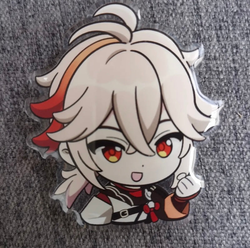 Cute Genshin Impact Phone Holder Grips Chibi Genshin Impact Fanart (5)