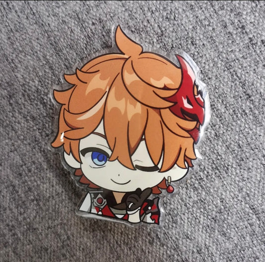 Cute Genshin Impact Phone Holder Grips Chibi Genshin Impact Fanart (6)