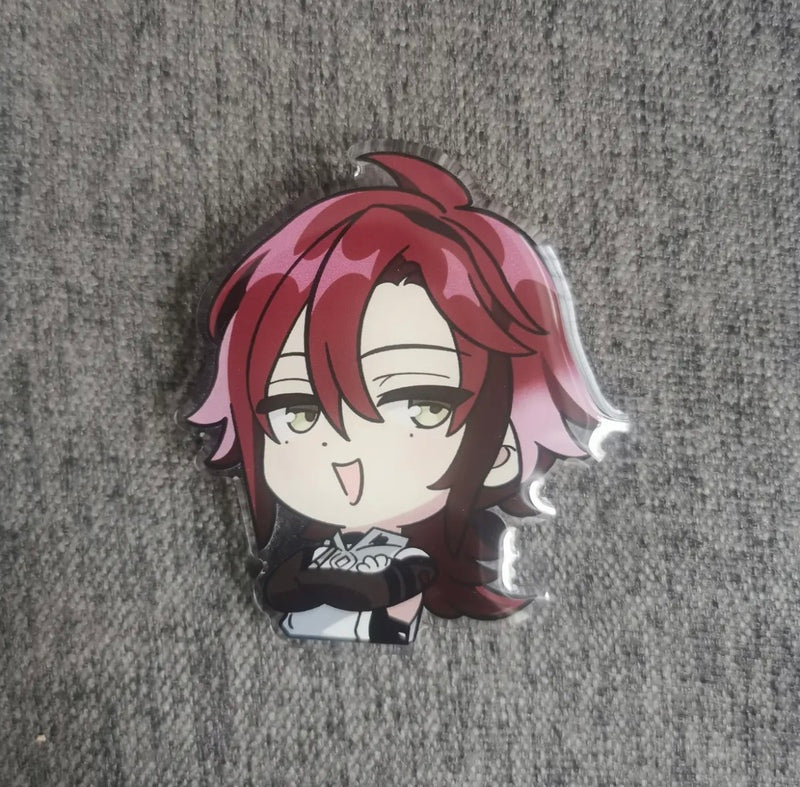 Cute Genshin Impact Phone Holder Grips Chibi Genshin Impact Fanart (8)