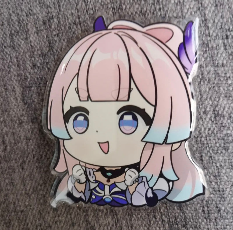 Cute Genshin Impact Phone Holder Grips Chibi Genshin Impact Fanart (9)