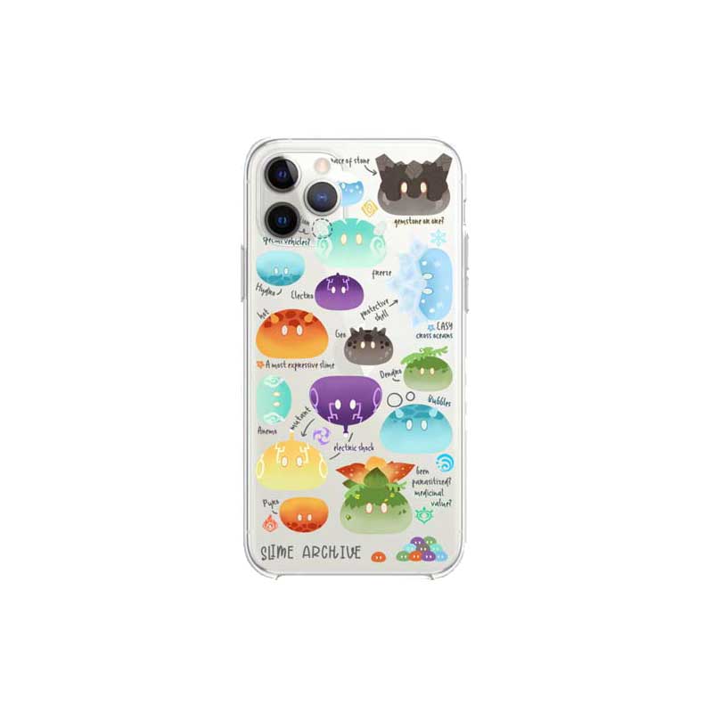 Cute Genshin Slime Phone Case Slime iPhone Cases (1)
