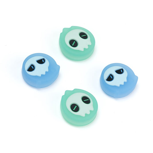 Cute Halloween Ghost Thumb Grips Spooky Joystick Cover Caps (6)