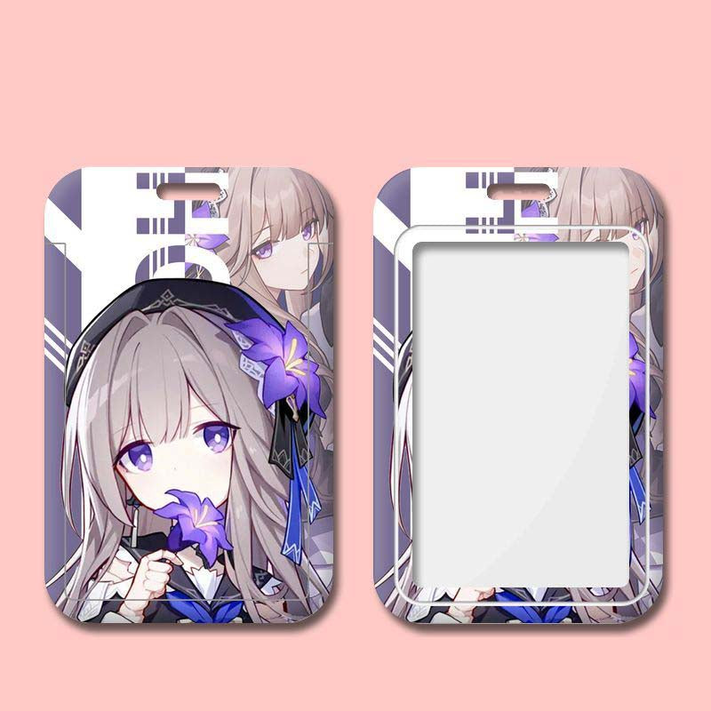 Cute Herta Honkai Star Rail ID Badge Holder Chibi Star Rail Merch (7)