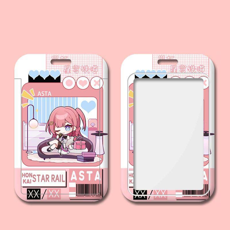 Cute Honkai Star Rail ID Badge Holder Chibi Star Rail Merch (14)