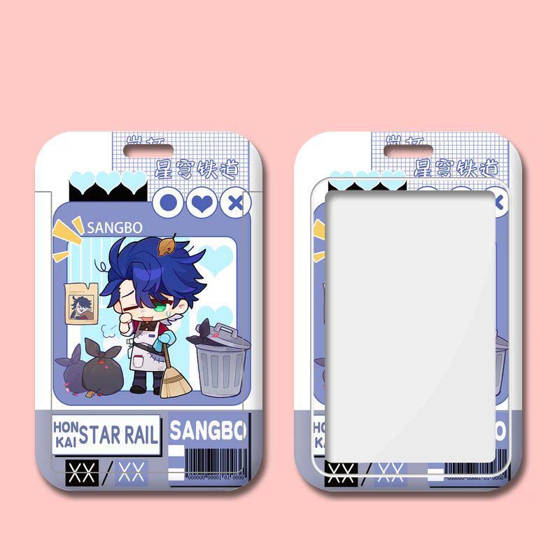 Cute Honkai Star Rail ID Badge Holder Chibi Star Rail Merch (17)