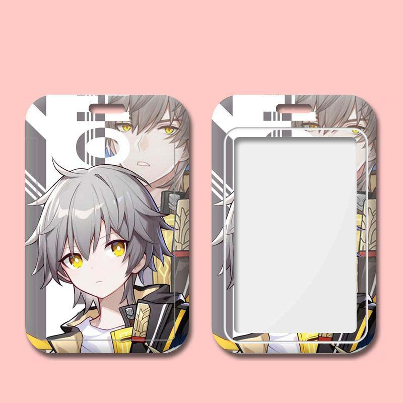 Cute Honkai Star Rail ID Badge Holder Chibi Star Rail Trailblazer Merch (6)