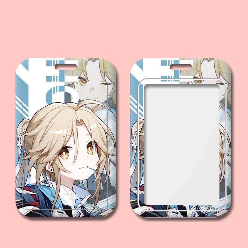 Cute Honkai Star Rail ID Badge Holder Chibi Star Rail Yanqing Merch (8)