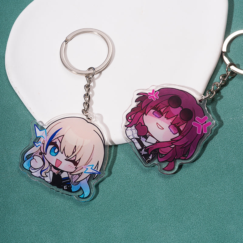 Honkai Star Rail Keychains: Chibi Edition