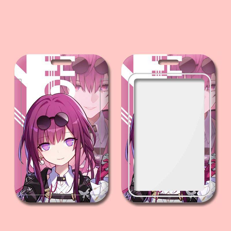 Cute Kafka Honkai Star Rail ID Badge Holder Chibi Star Rail Merch (4)