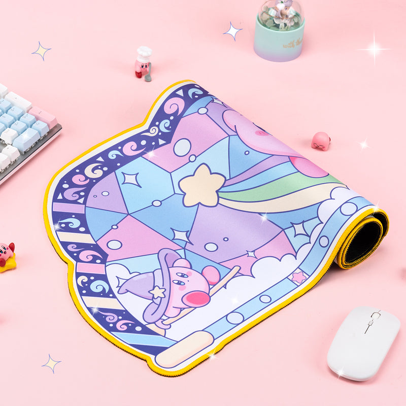Kawaii Kirby Gaming Desk Mat