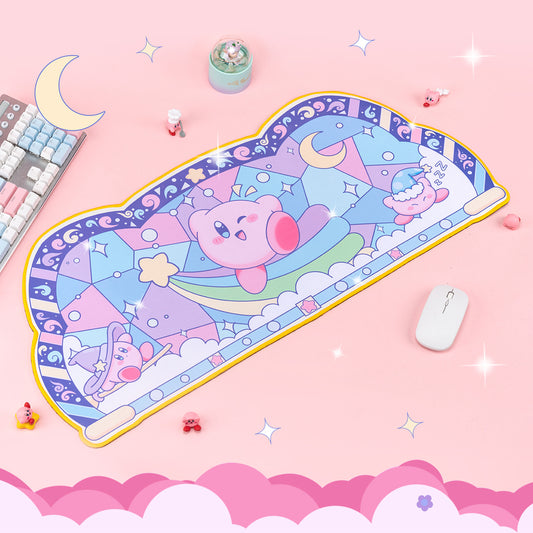 Kawaii Kirby Gaming Desk Mat