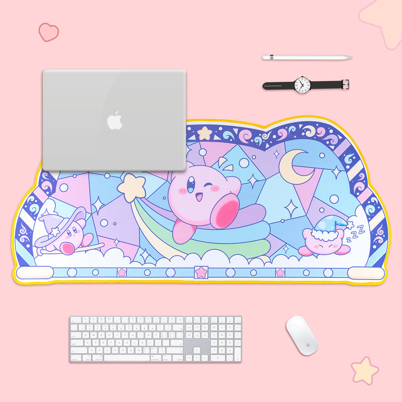 Kawaii Kirby Gaming Desk Mat