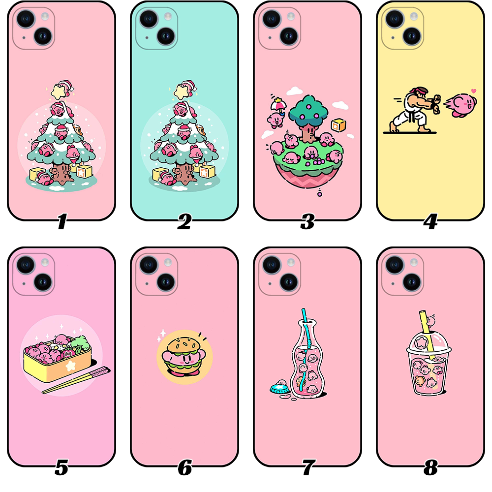 Kirby iPhone Cases with High-resolution Graphics