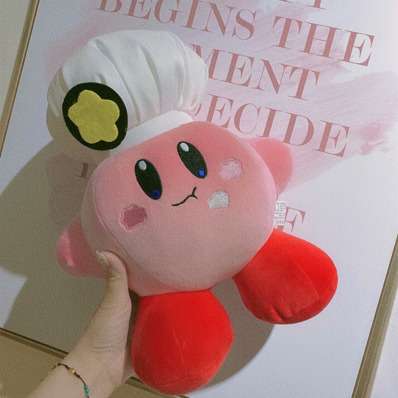 Cute Kirby Plush Toy Kawaii Kirby Plushies Strawberry Kirby Gift Pink Stuffed Toy (1)