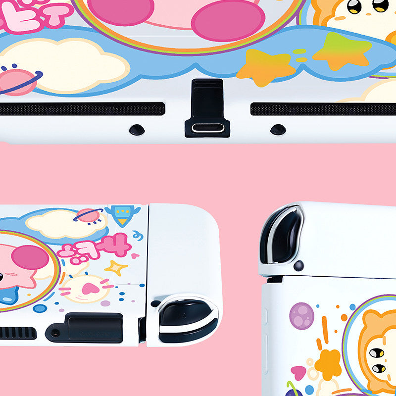 Cute Kirby Switch OLED Shell Case