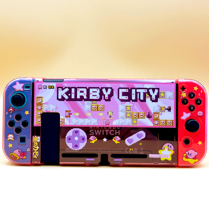 Cute Kirby Switch OLED Case with Protection