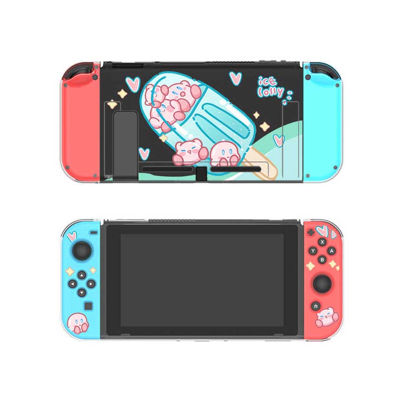 Cute Kirby Switch OLED Shell Case Kawaii Kirby Switch Cases (10)