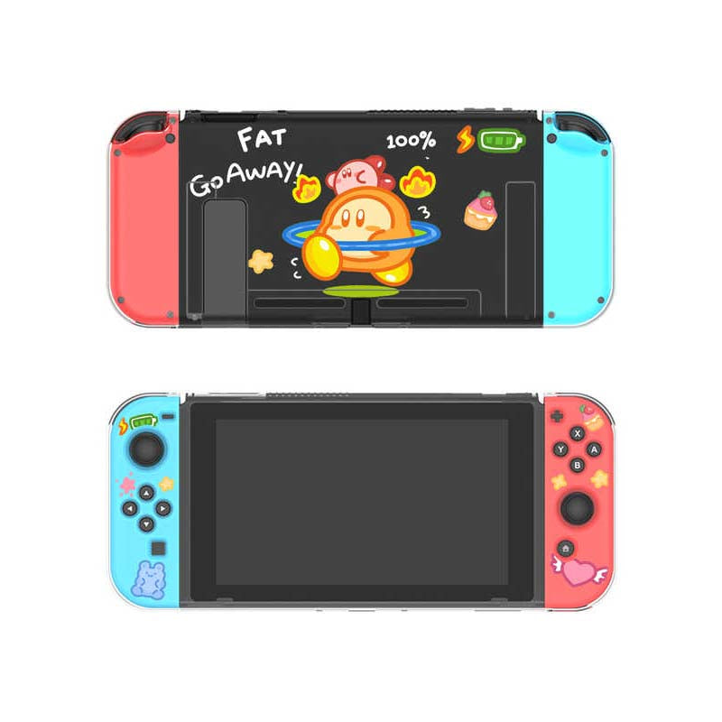 Cute Kirby Switch OLED Shell Case Kawaii Kirby Switch Cases (12)