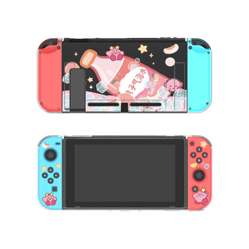 Cute Kirby Switch OLED Shell Case Kawaii Kirby Switch Cases (6)