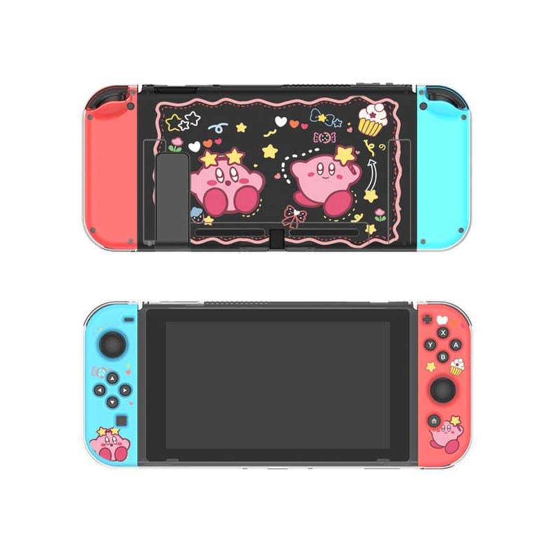 Cute Kirby Switch OLED Shell Case Kawaii Kirby Switch Cases (7)