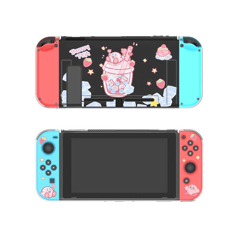Cute Kirby Switch OLED Shell Case Kawaii Kirby Switch Cases (8)
