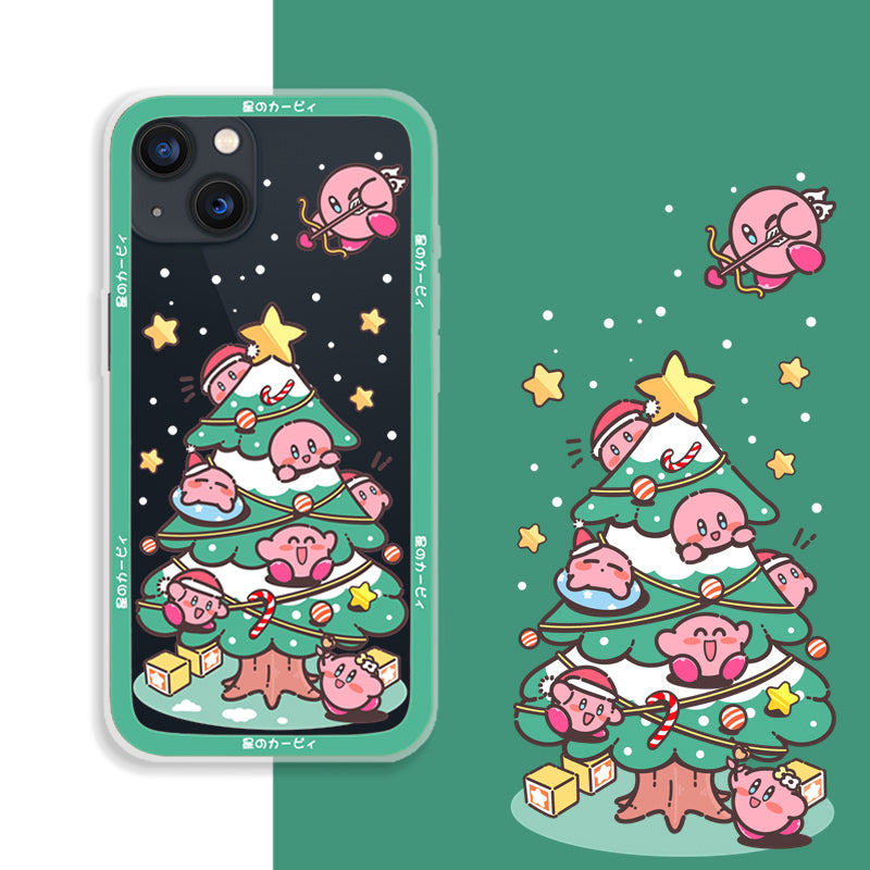 Kirby iPhone Case with Frosted Surface