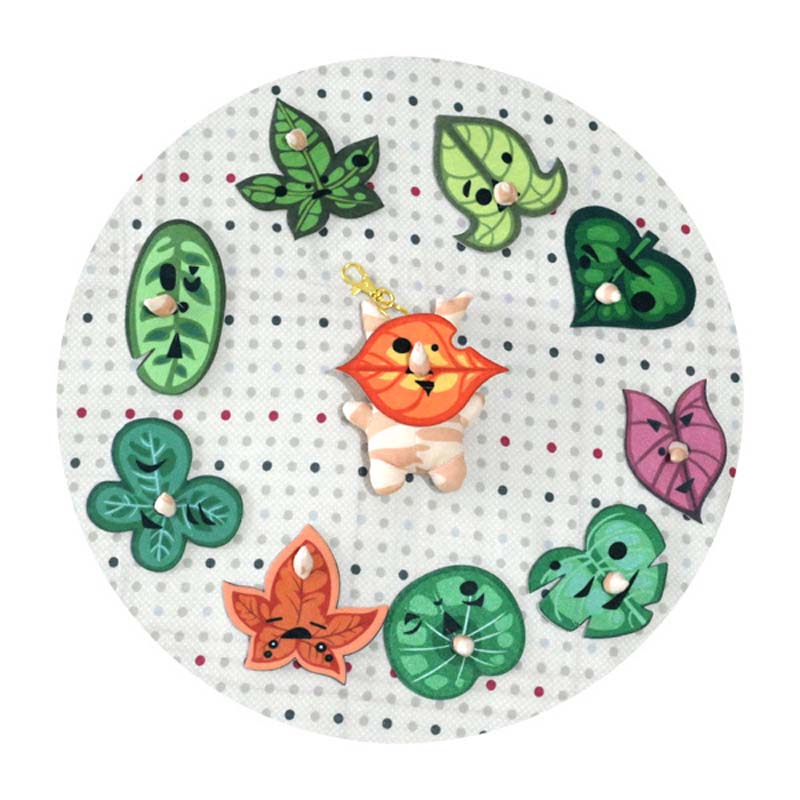 Korok Plushies with Interchangeable Faces and Sound