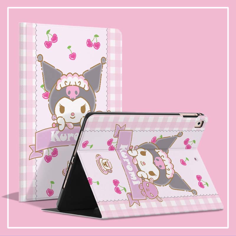 Cute Kuromi iPad Mini Cases Kuromi iPad Air Smart Folio Cases (5)