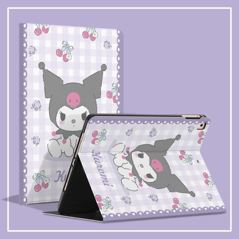 Cute Kuromi iPad Mini Cases Kuromi iPad Air Smart Folio Cases (7)