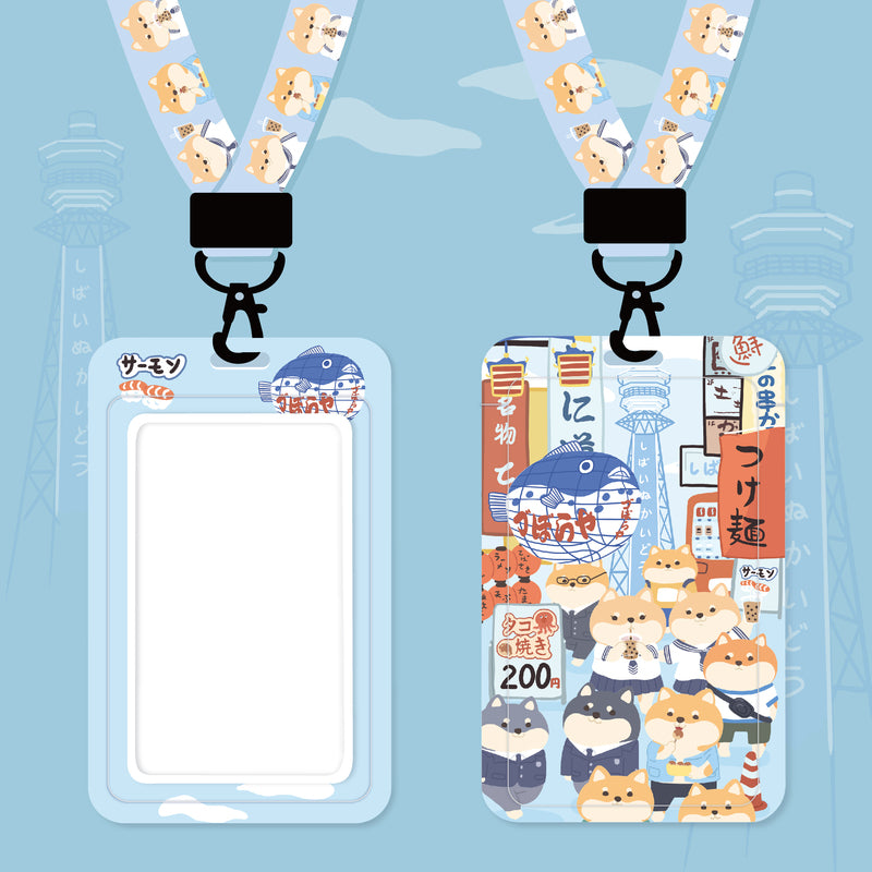 Cute Lanyard with ID Badge Holder Pastel Pink Kawaii Lanyard Keychain Cute Card Holders (4)