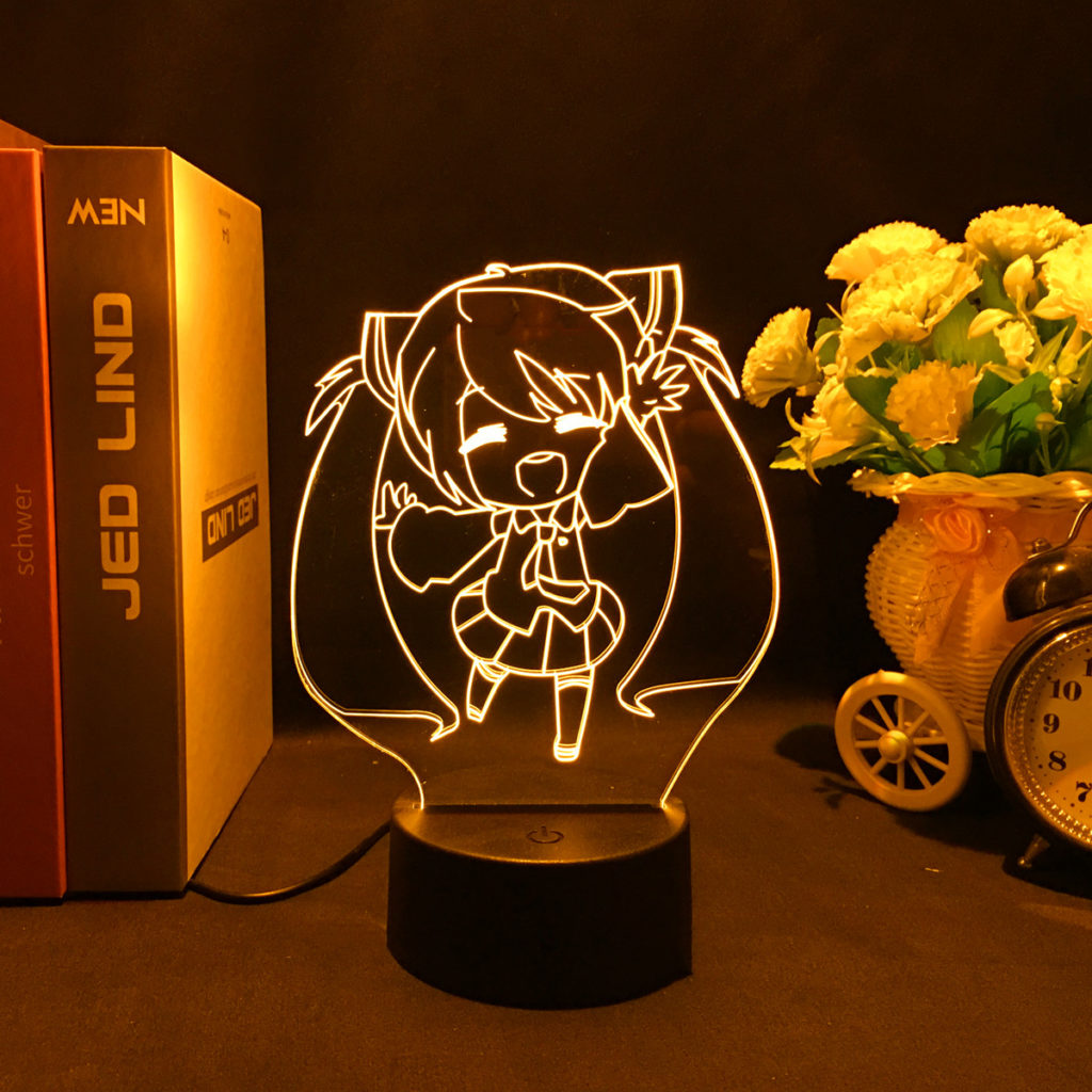 Miku LED Night Light with Remote