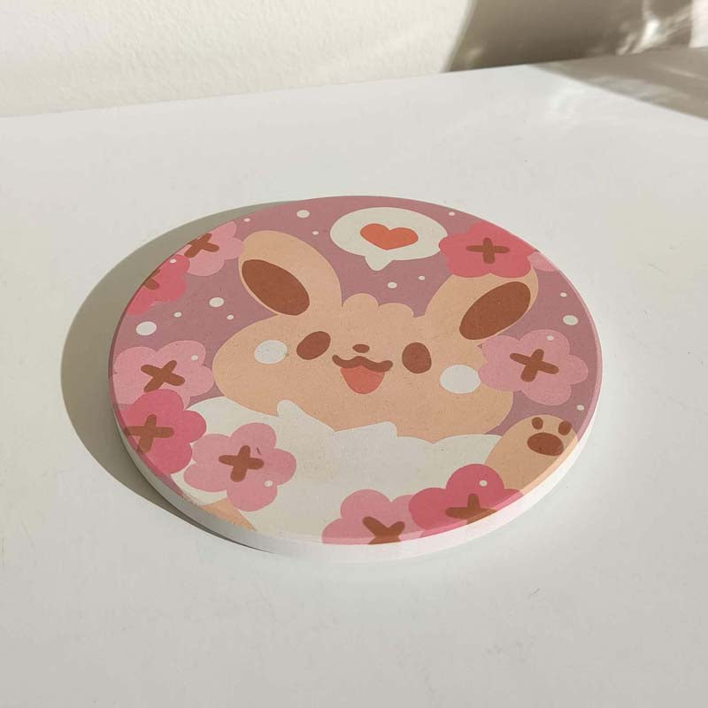Cute Coasters with Chibi Pokemon design