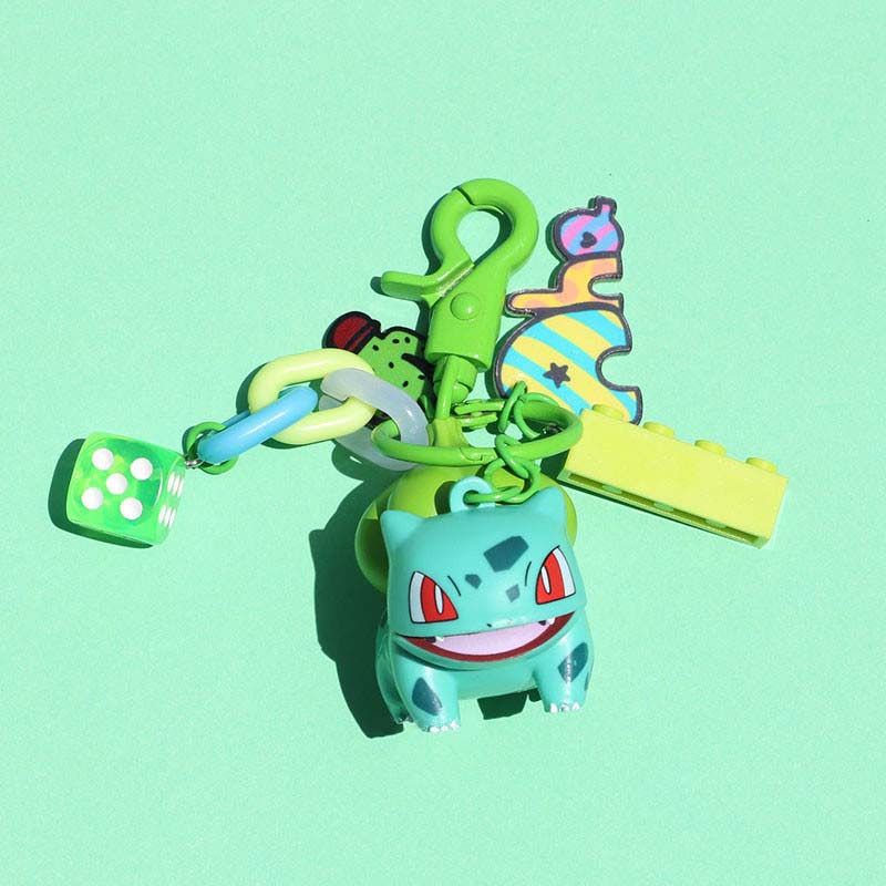 Cute Pokemon Keychain Wristlet Lanyard Kawaii Pokemon Accessories (7)