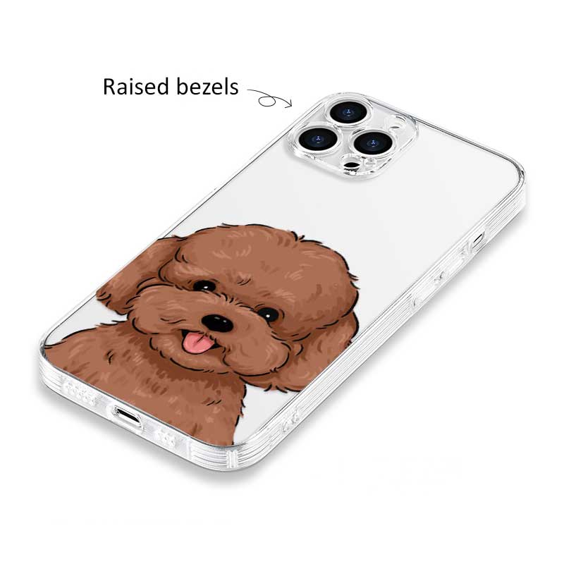 Cute Poodle Phone Case with Protection