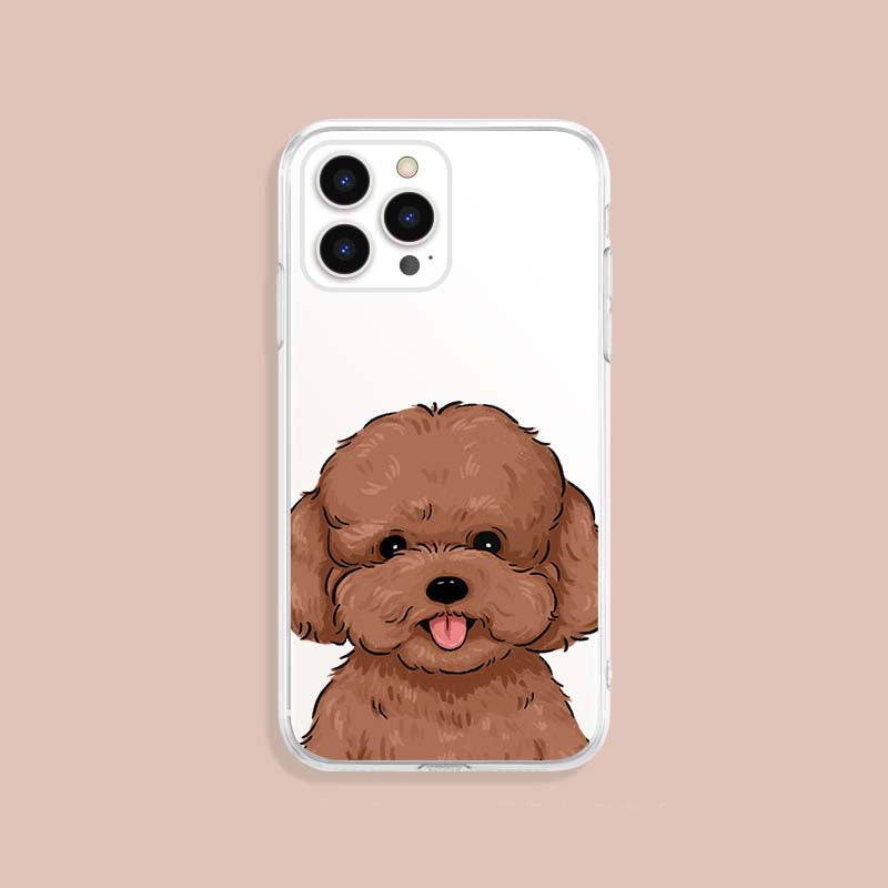 Cute Poodle Phone Case with Protection