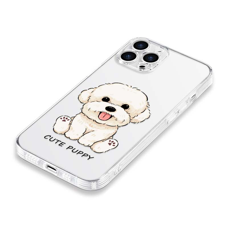 Cute Puppy TPU Phone Case