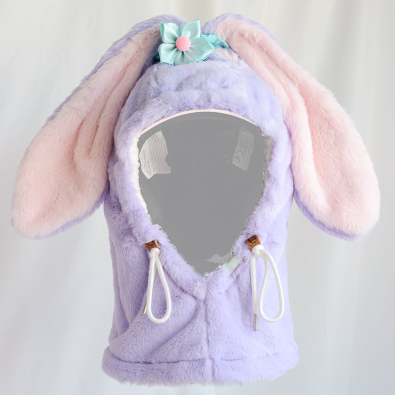 Cute Ski Balaclava Snowboard Face Warmer Kawaii Bunny Winter Sport Accessories (7)