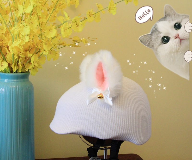 Helmet Rizz Animal Cover for Winter Sports