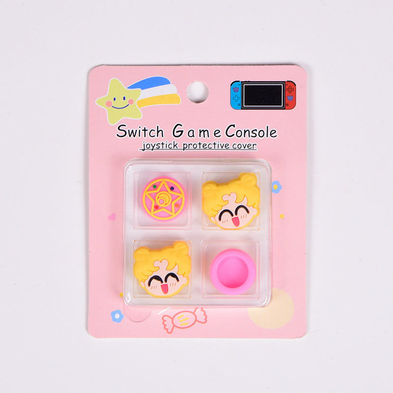 Cute Switch Joystick Caps Anime OLED Thumb Grips Kawaii Switch Accessories (20)