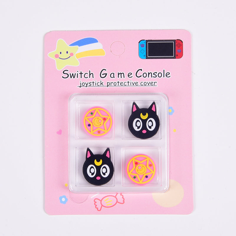 Cute Switch Joystick Caps Anime OLED Thumb Grips Kawaii Switch Accessories (7)