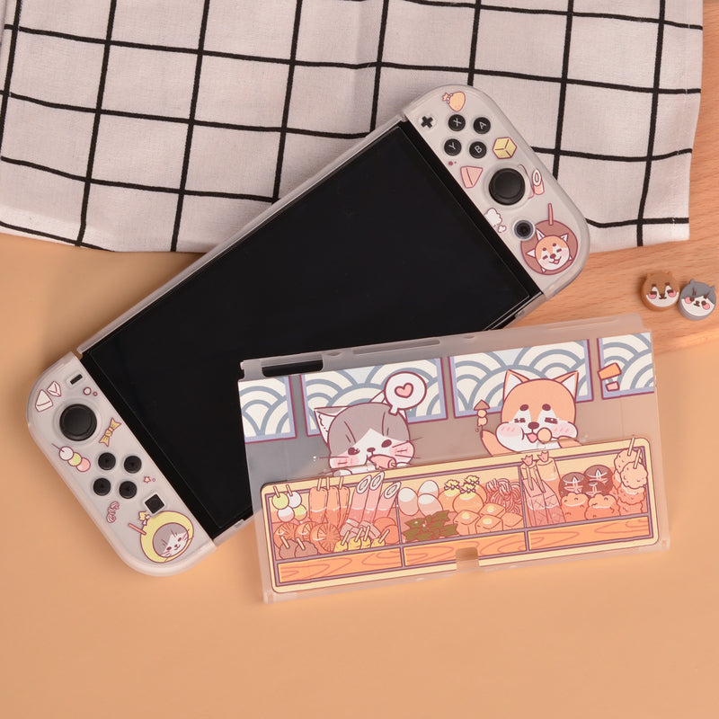 Cute Animal Nintendo Switch OLED Set