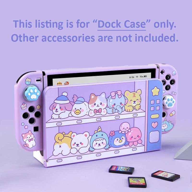 Cute Animal Design Switch Dock Cover