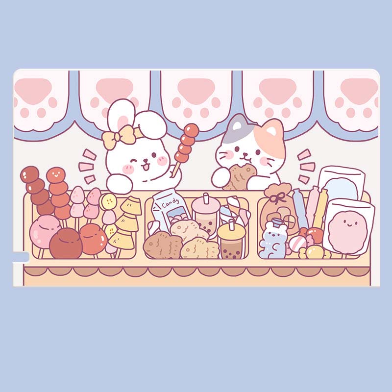 Cute Switch OLED Dock Case Pastel Switch Dock Cover for Nintendo Switch Dock Shell Case Cute Animal Switch Accessories (9)