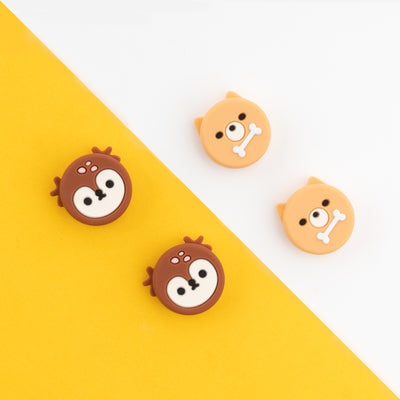 Cute Switch Thumb Grips Cute Animal Joystick Caps Kawaii Switch Accessories (11)