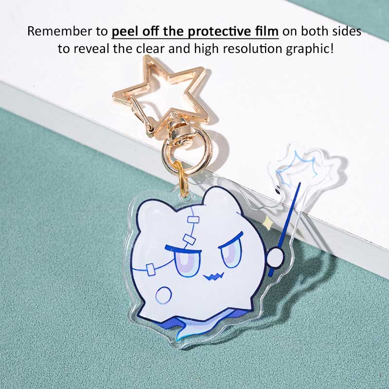 Honkai Star Rail Wubbaboo Keychains