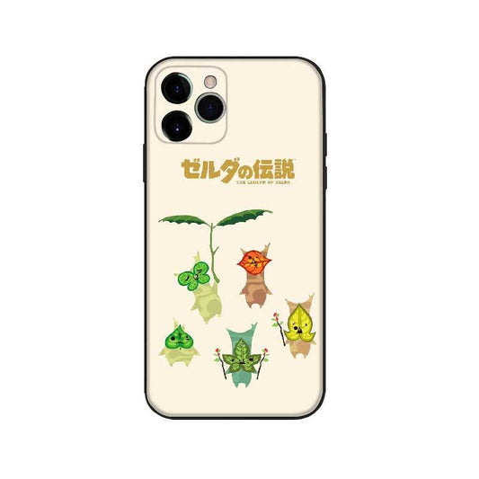 Cute Zelda Phone Case Breath of the Wild Korok Seeds Art BOTW Gifts (5)