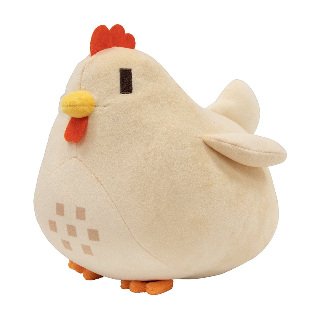 Cute beige color Chicken Plush Toy Chibi Chichen Stuffed Animal