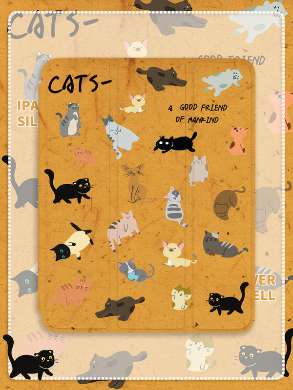 Cartoon Animal Smart Folio Cases for iPad
